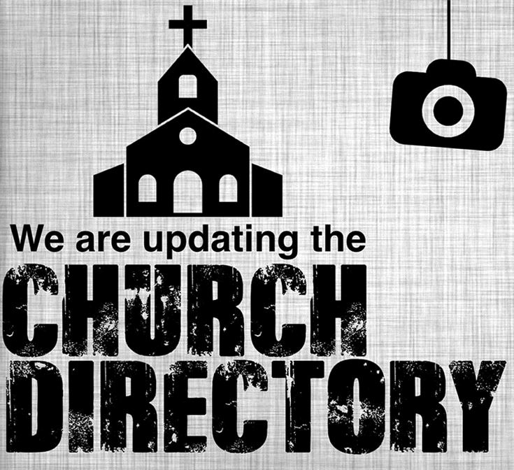 Church Picture Directory Call the office to schedule yours now-starting June 1